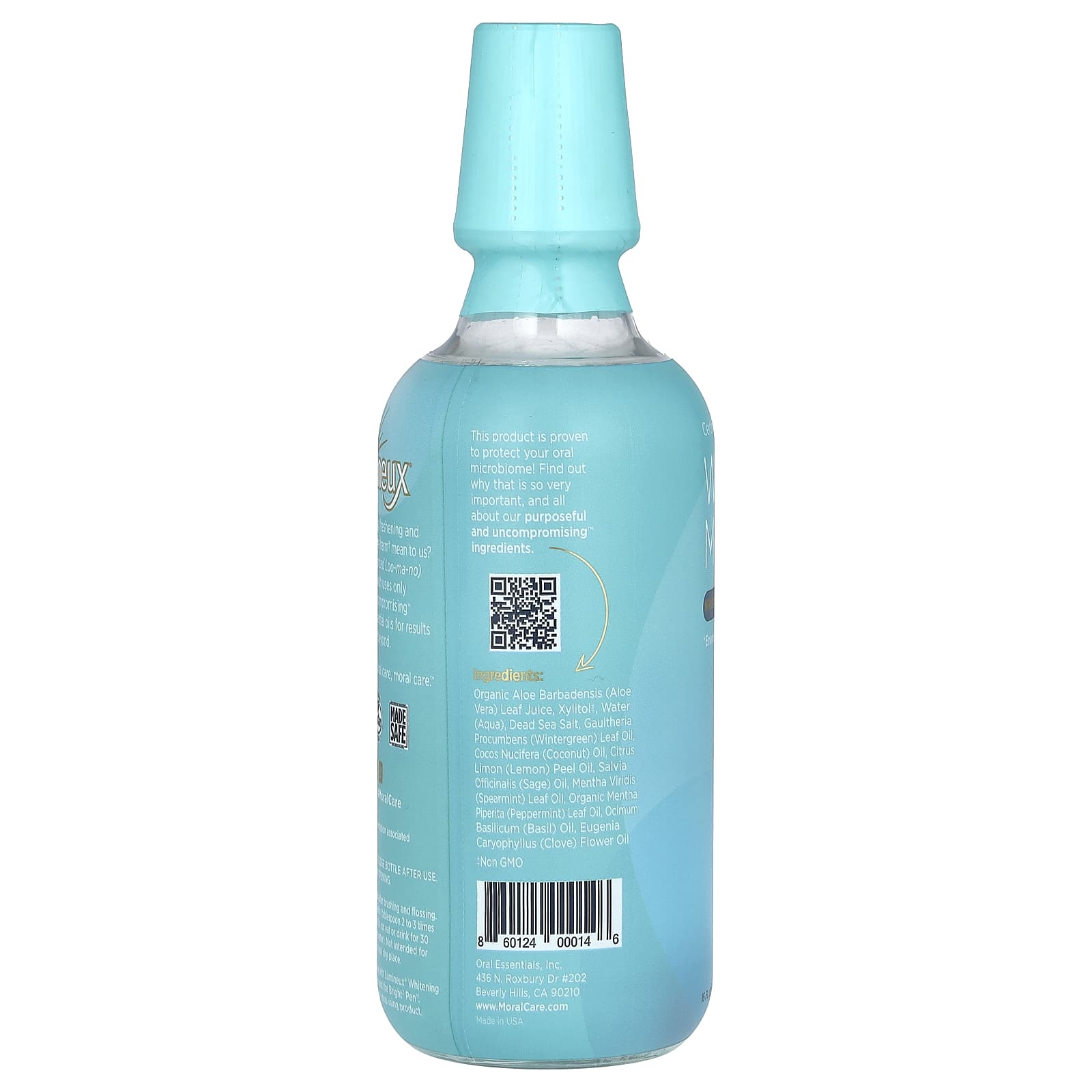 Lumineux Oral Essentials, Certified Non-Toxic Whitening Mouthwash, 16 fl oz (473 ml) - Image 2