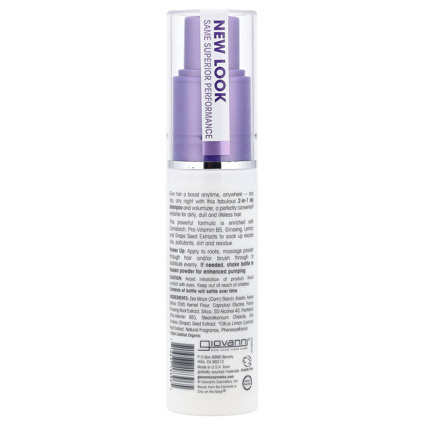 Dry Shampoo & Volumizer for All Hair Types by Giovanni - Image 2