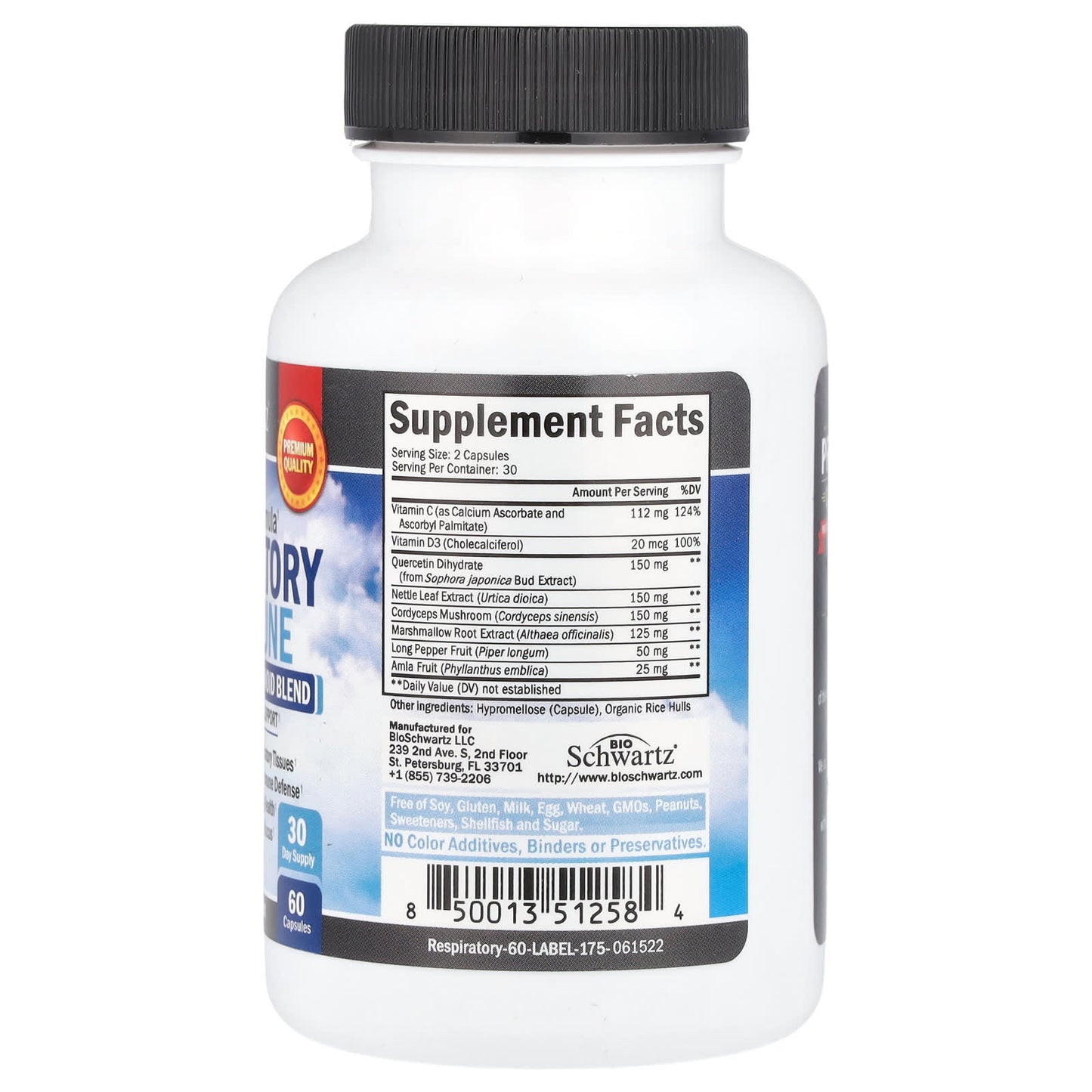 BioSchwartz Quercetin Bioflavonoid Blend - Immune & Lung Health Support - Image 2
