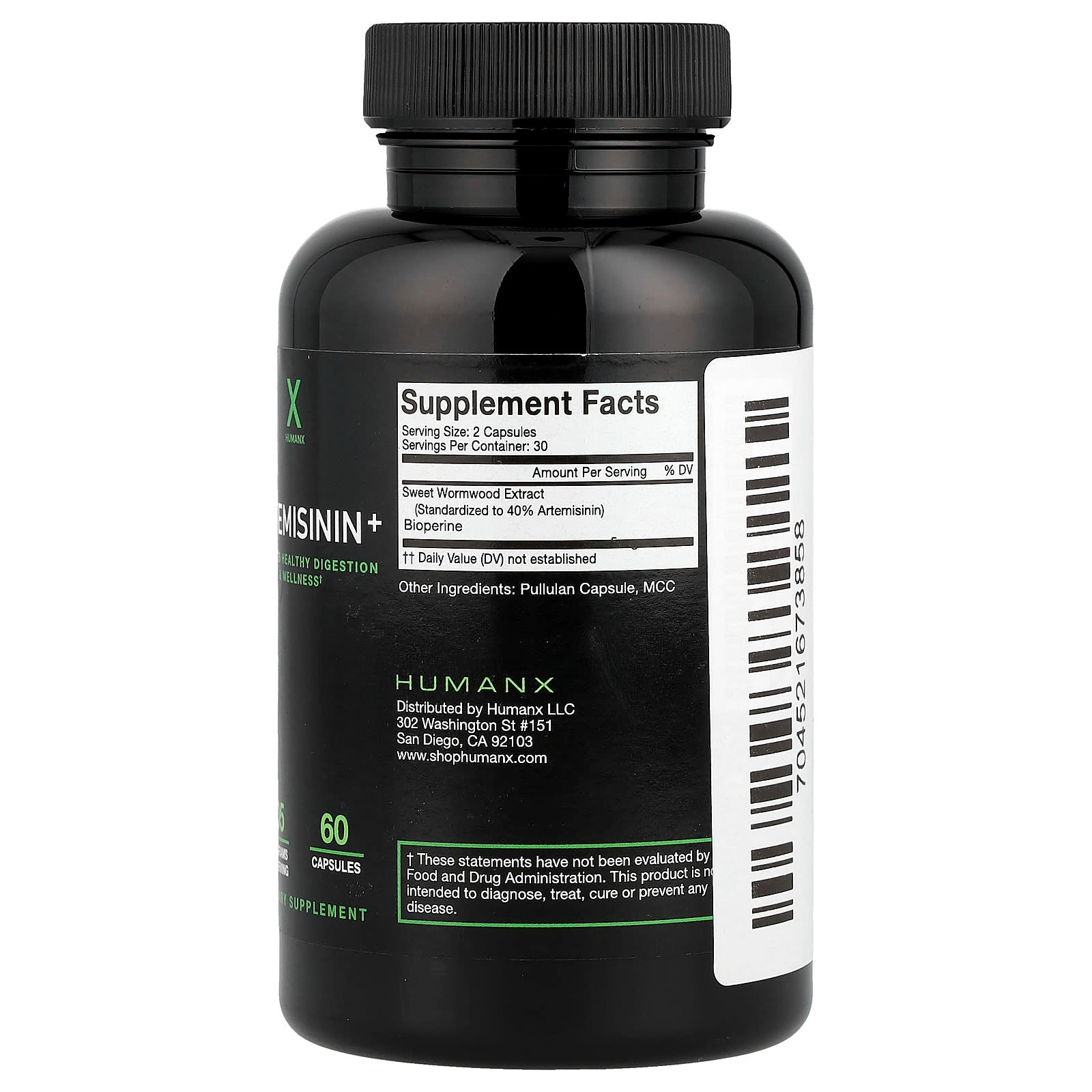 Artemisinin+ for Digestive Health & Wellness - 60 Capsules - Image 2