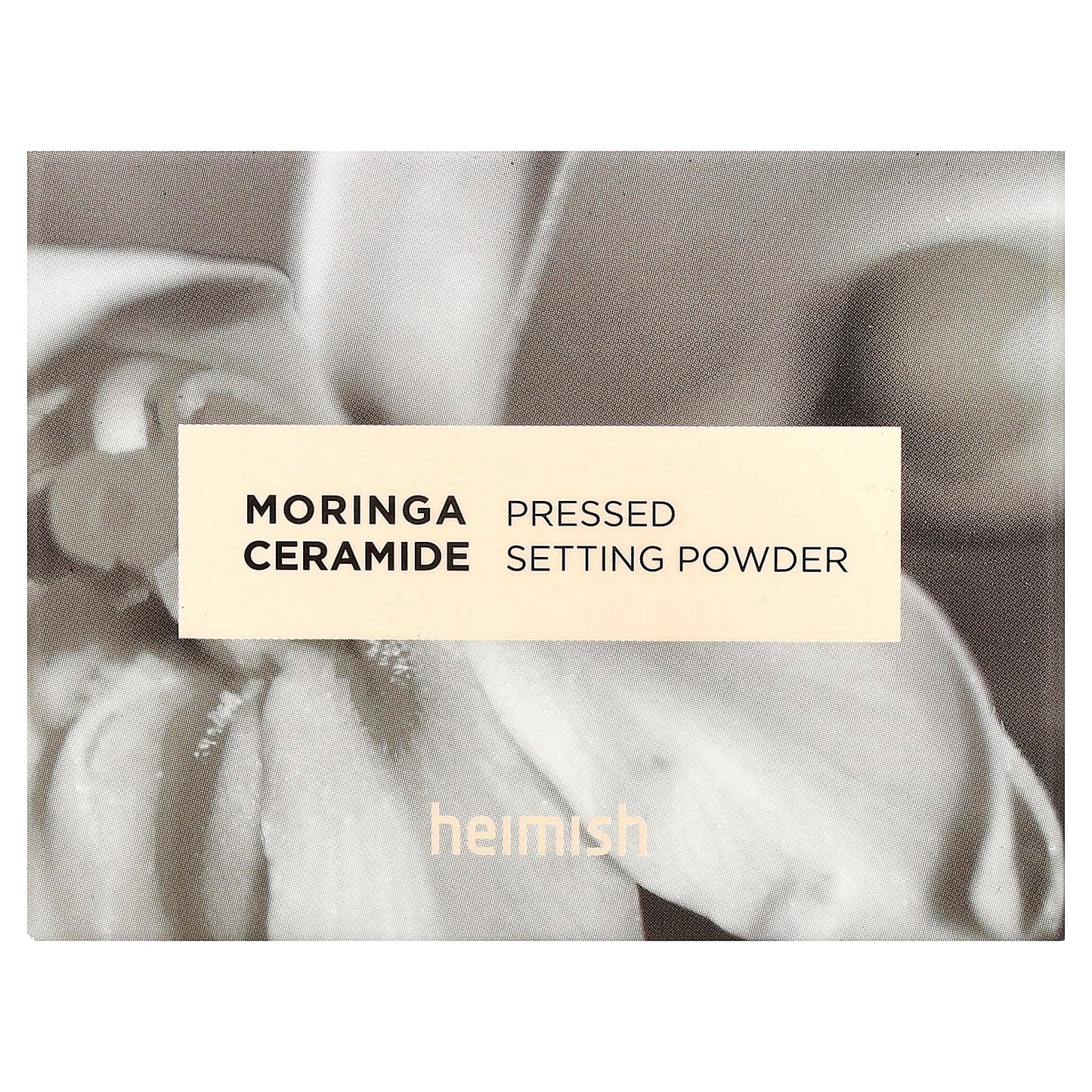 Heimish Moringa Ceramide Pressed Setting Powder, 5g - Natural-Glow Finish - Image 2