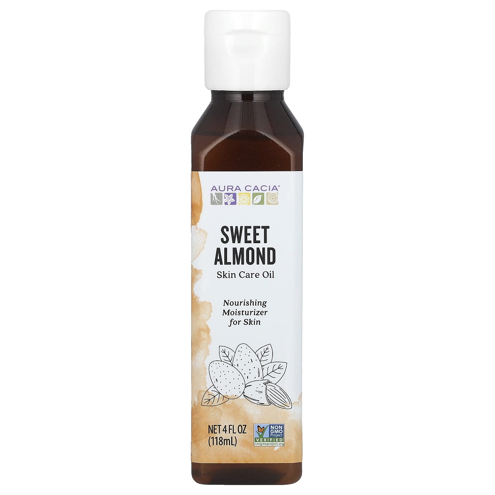 Sweet Almond Skin Care Oil for Hydration and Moisture Balance - Image 1