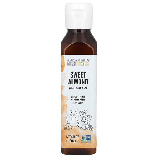 Sweet Almond Skin Care Oil for Hydration and Moisture Balance - Image 1
