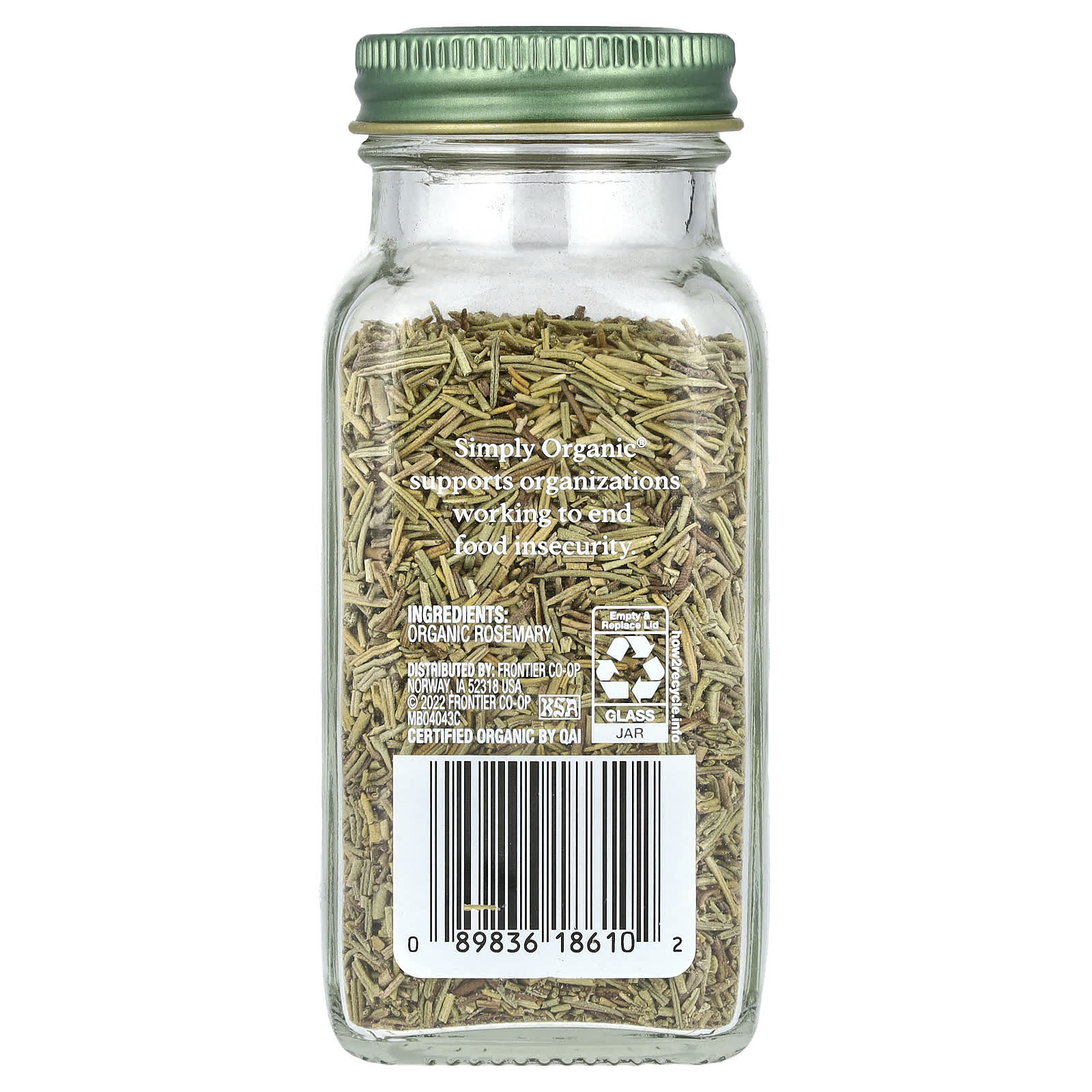 Simply Organic, Rosemary, 1.23 oz (35 g) - Image 2