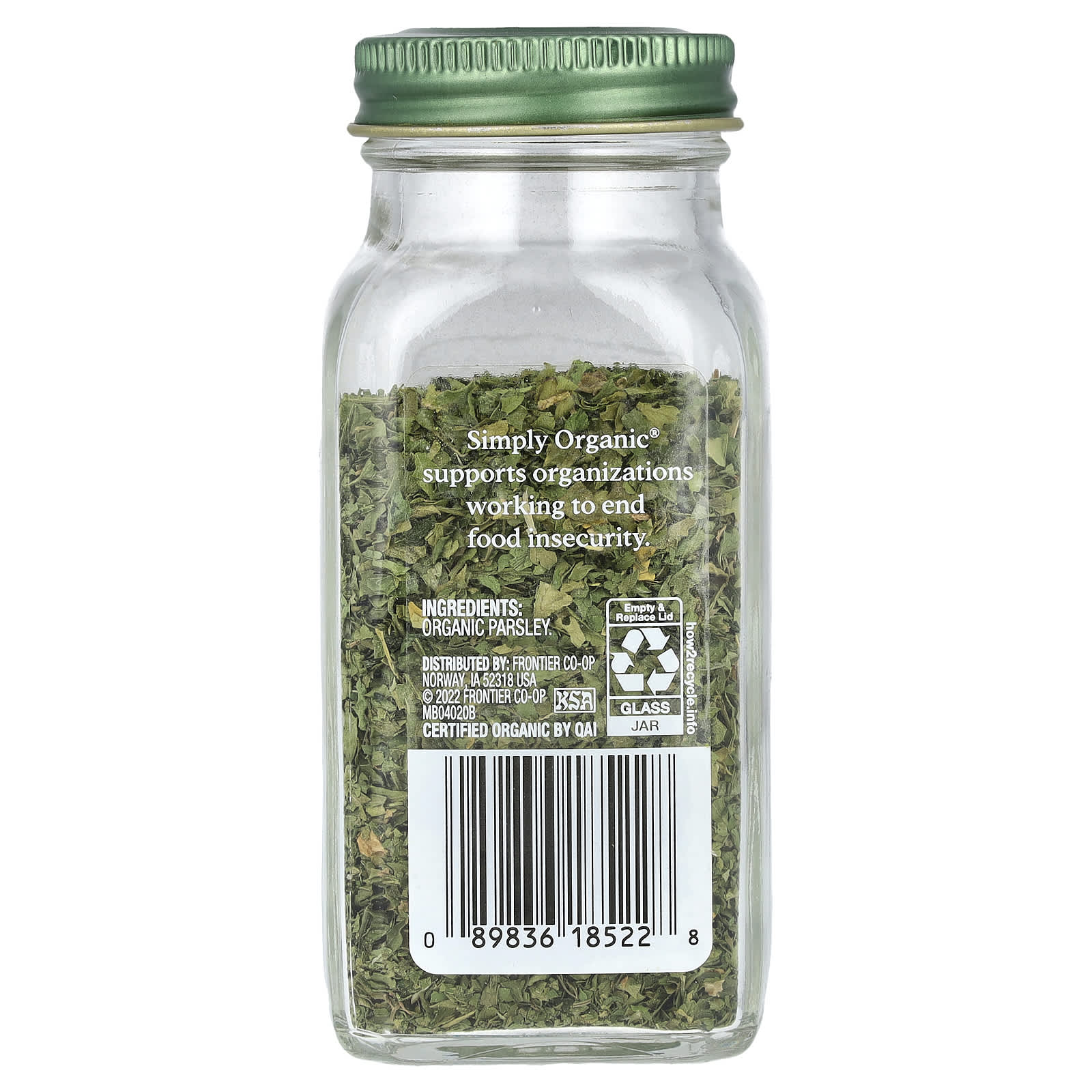 Simply Organic, Parsley, 0.26 oz (7 g) - Image 2