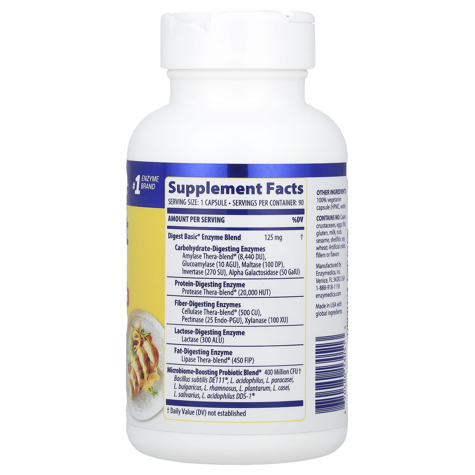 <strong>Enzymedica Digest Basic+ Probiotics</strong> - Optimize Your Digestion - Image 2