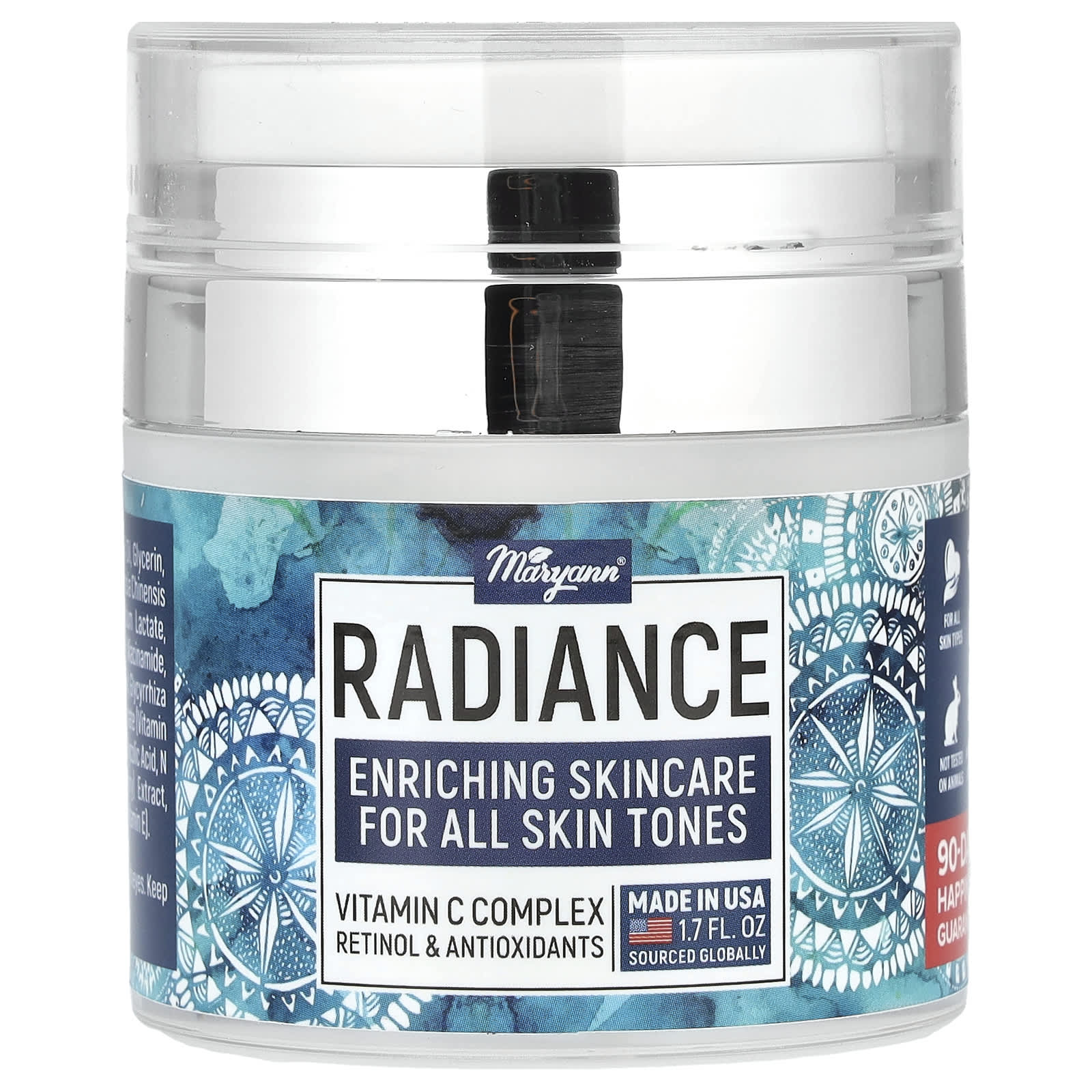 MaryAnn Organics, Radiance, Vitamin C Complex, Retinol & Antioxidants , 1.7 fl oz (50 ml) - Image 1