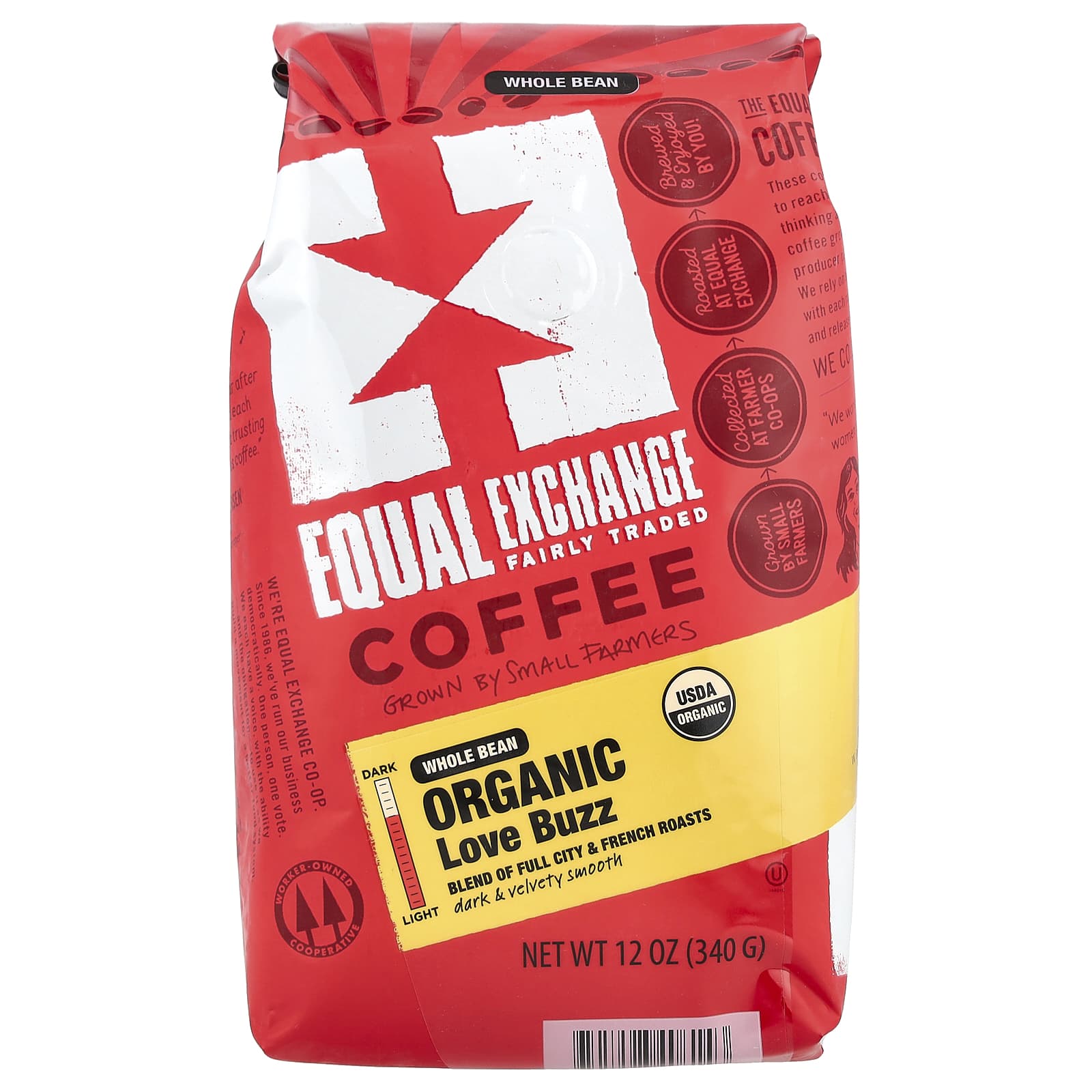 Rich & Smooth French Roast Coffee | USDA Organic | 12 oz - Image 1