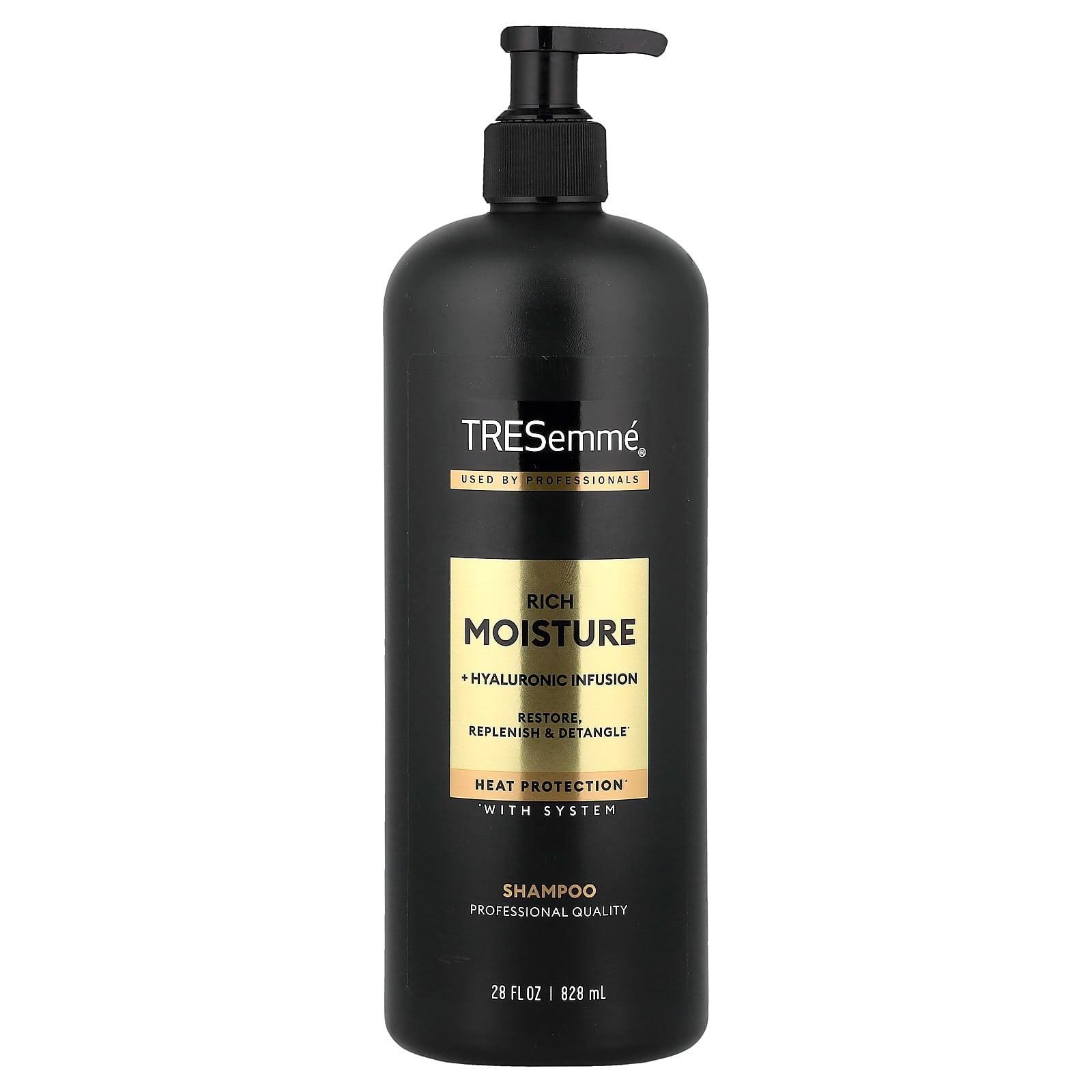 TRESemmé, Rich Moisture Shampoo, 28 fl oz (828 ml) - Image 1