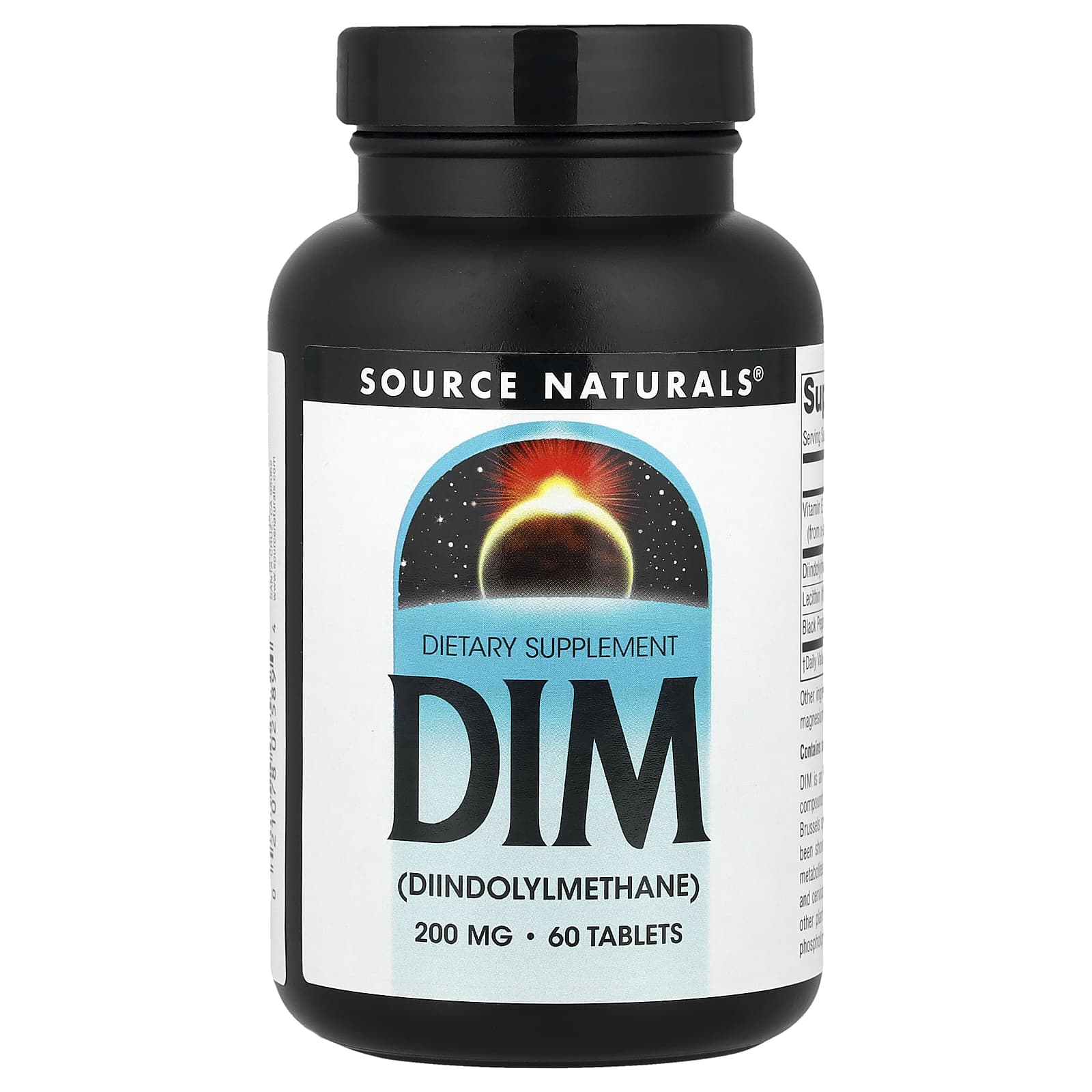 Source Naturals, DIM, 60 Tablets - Image 1
