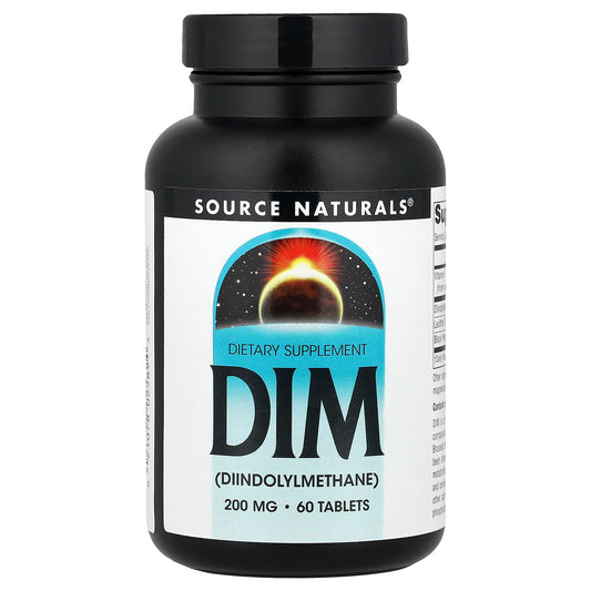 Source Naturals, DIM, 60 Tablets - Image 1