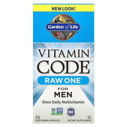 Whole Food Nutrition for Men: RAW One Daily Multivitamin by Garden of Life - Image 1