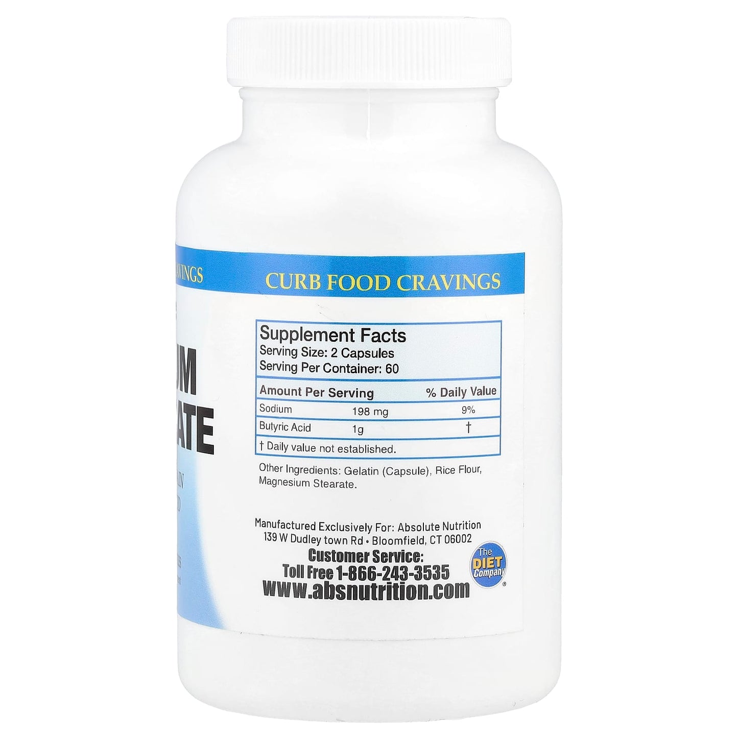 Suppress Hunger with Sodium Butyrate Capsules | Absolute Nutrition - Image 2