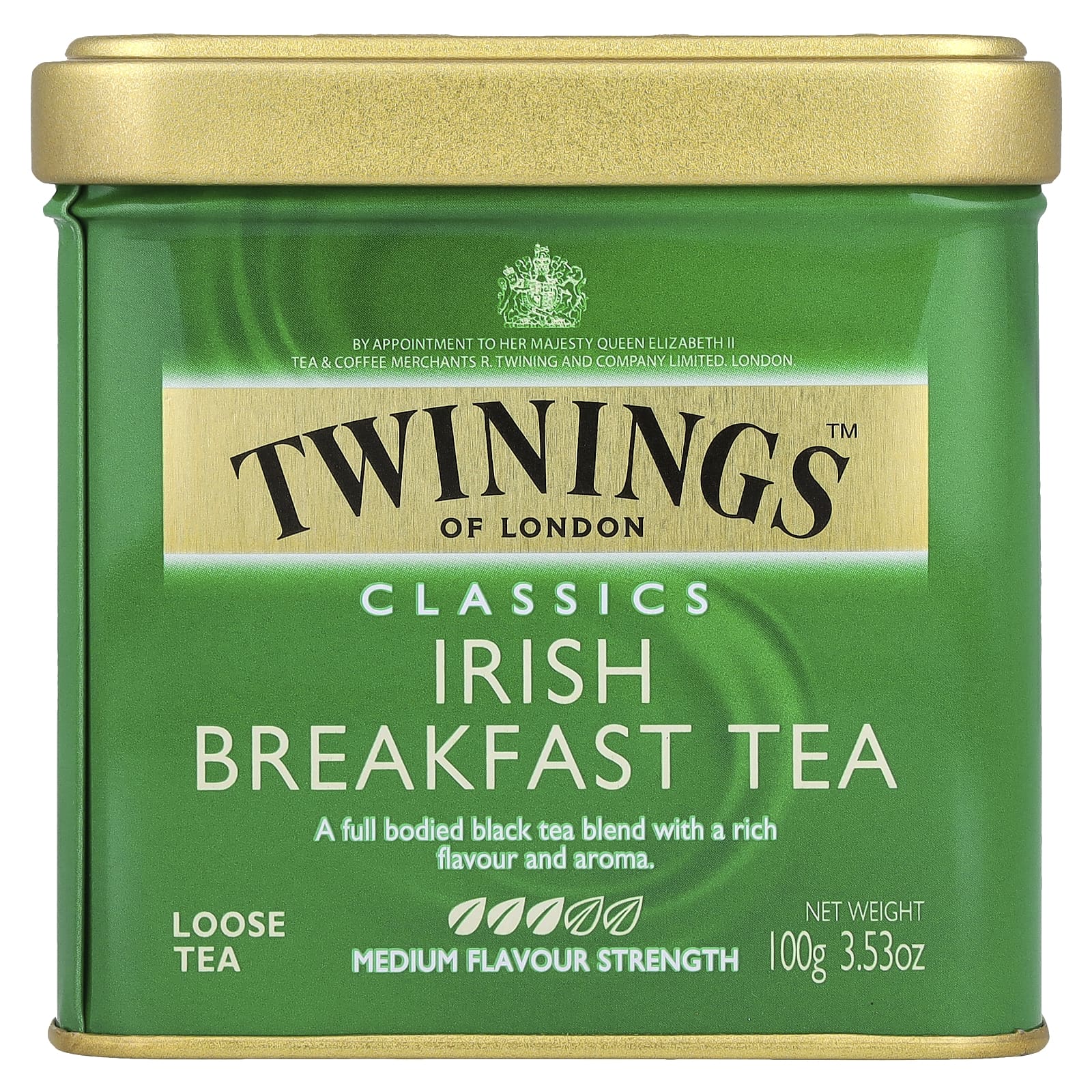 Twinings, Classics, Irish Breakfast Loose Tea, 3.53 oz (100 g) - Image 1