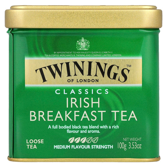 Twinings, Classics, Irish Breakfast Loose Tea, 3.53 oz (100 g) - Image 1