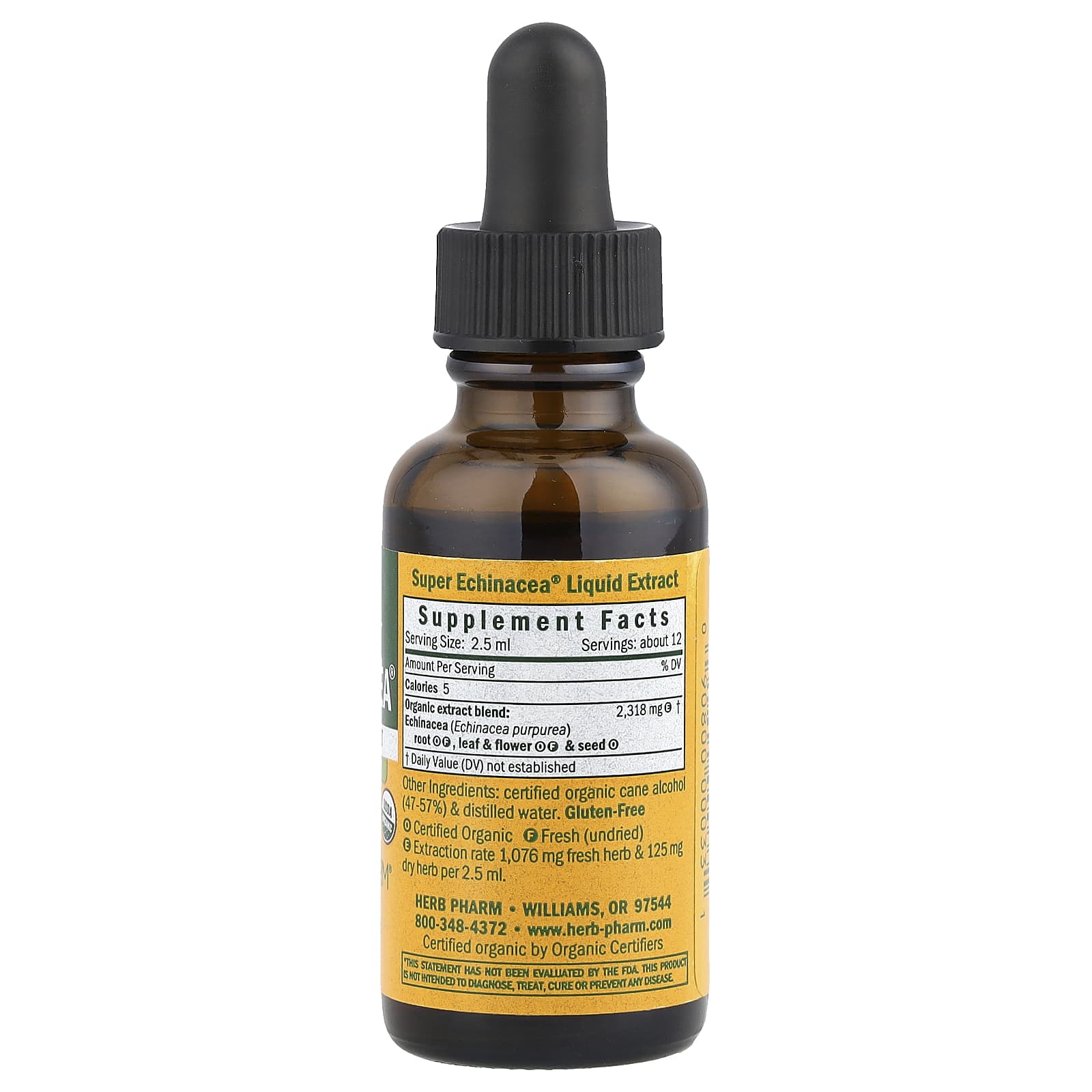 Herb Pharm Super Echinacea Liquid Extract for Immune Support - Image 2