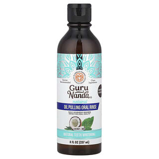 GuruNanda, Natural Oil Pulling Oral Rinse, Clinical, Coco-Mint, 8 fl oz (237 ml)