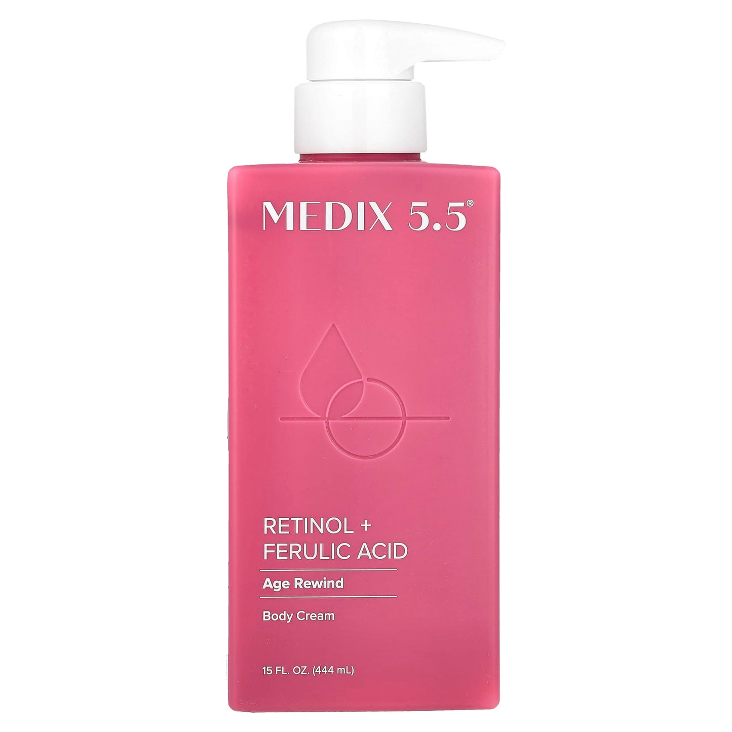 Medix 5.5, Body Cream, Retinol + Ferulic Acid, 15 fl oz (444 ml) - Image 1