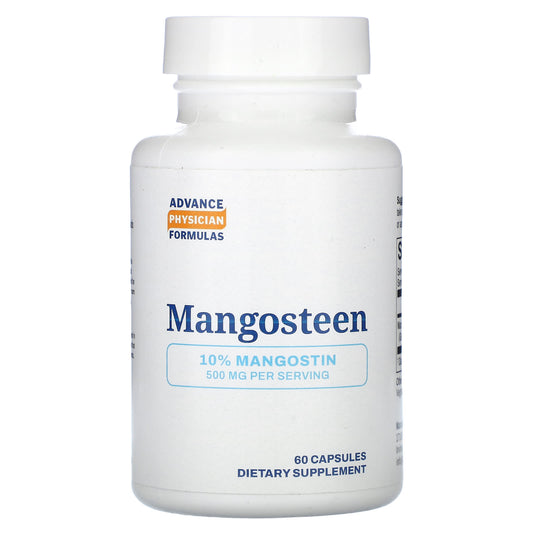 Mangosteen Dietary Supplement for Immune Support, 500mg, 60 Capsules - Image 1