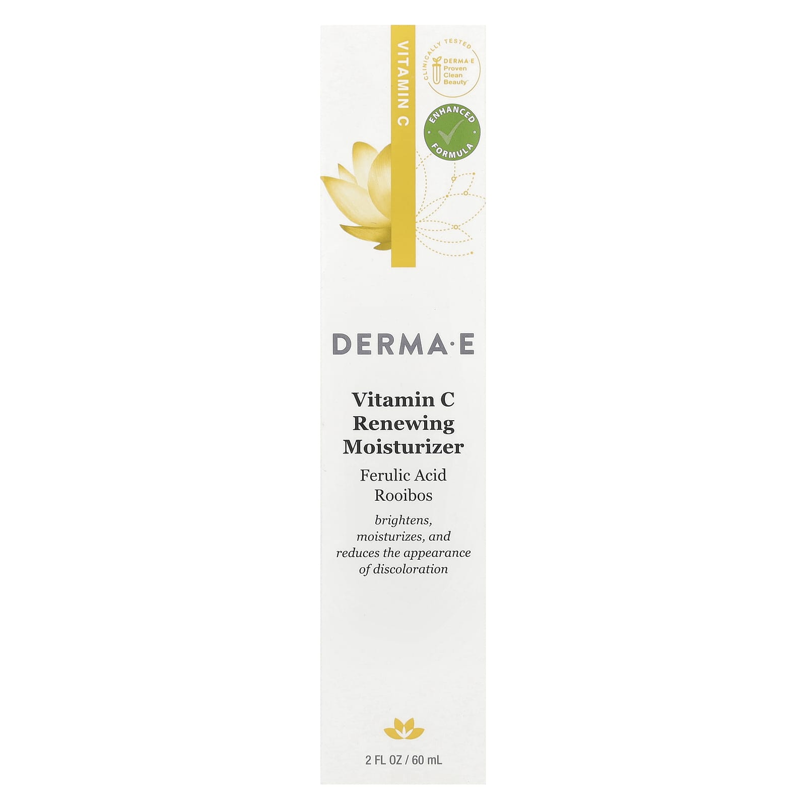 Vitamin C Renewing Moisturizer by Derma E - Brighten, Moisturize, & Reduce Discoloration - Image 2