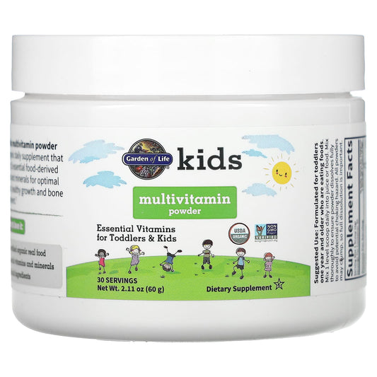 Organic Kids Multivitamin Powder | USDA Certified, GMO-Free - Image 1