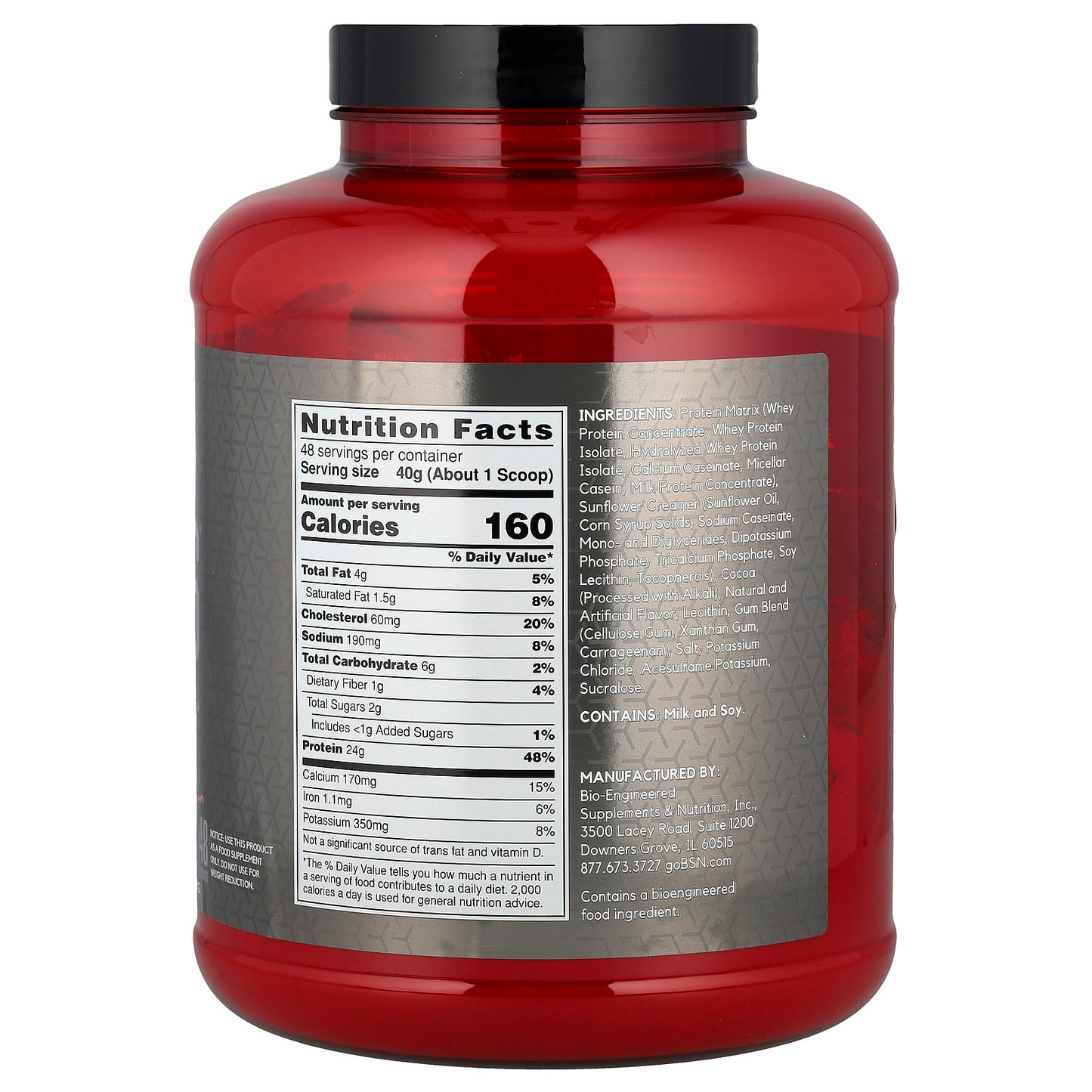 BSN Syntha-6 Edge Protein Powder Drink Mix, Chocolate Milkshake, 2.11 lbs - Image 2
