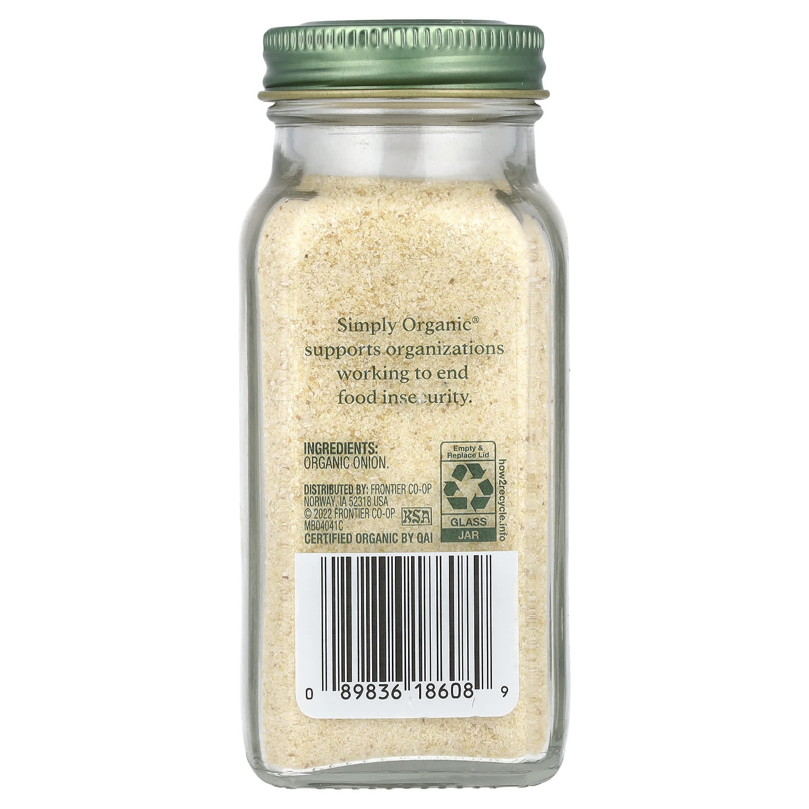 Simply Organic, Onion Powder, 3 oz (85 g) - Image 2