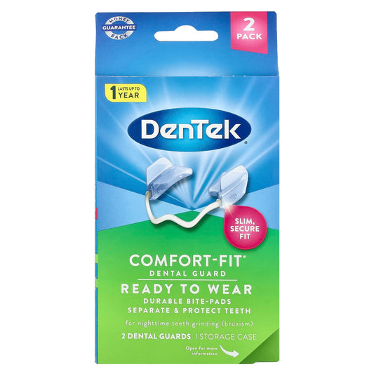 Protect Your Teeth with DenTek's Comfort-Fit Dental Guard, 2 Pack - Image 1