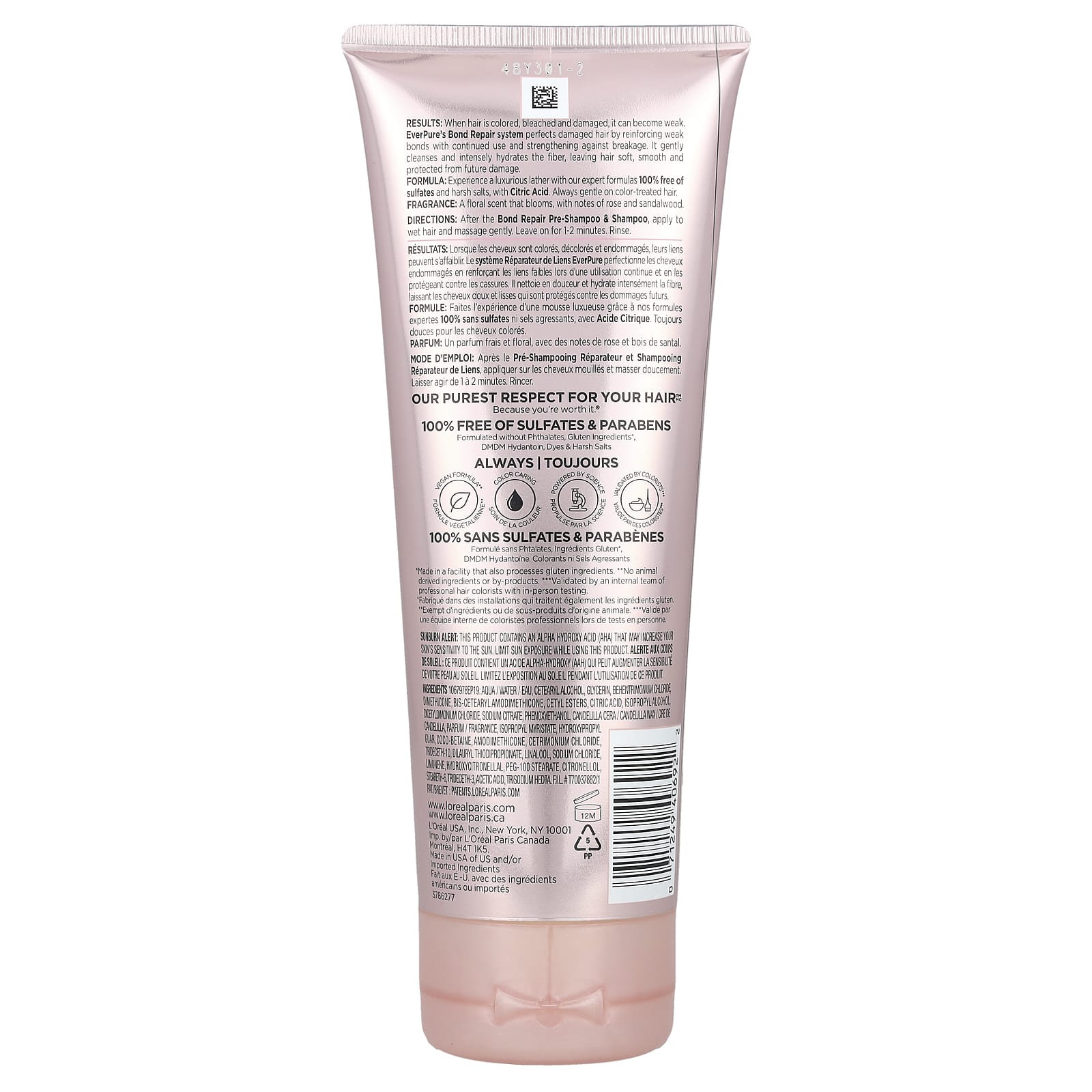 L'Oréal, EverPure, Bond Repair Conditioner, 6.8 fl oz (200 ml) - Image 2