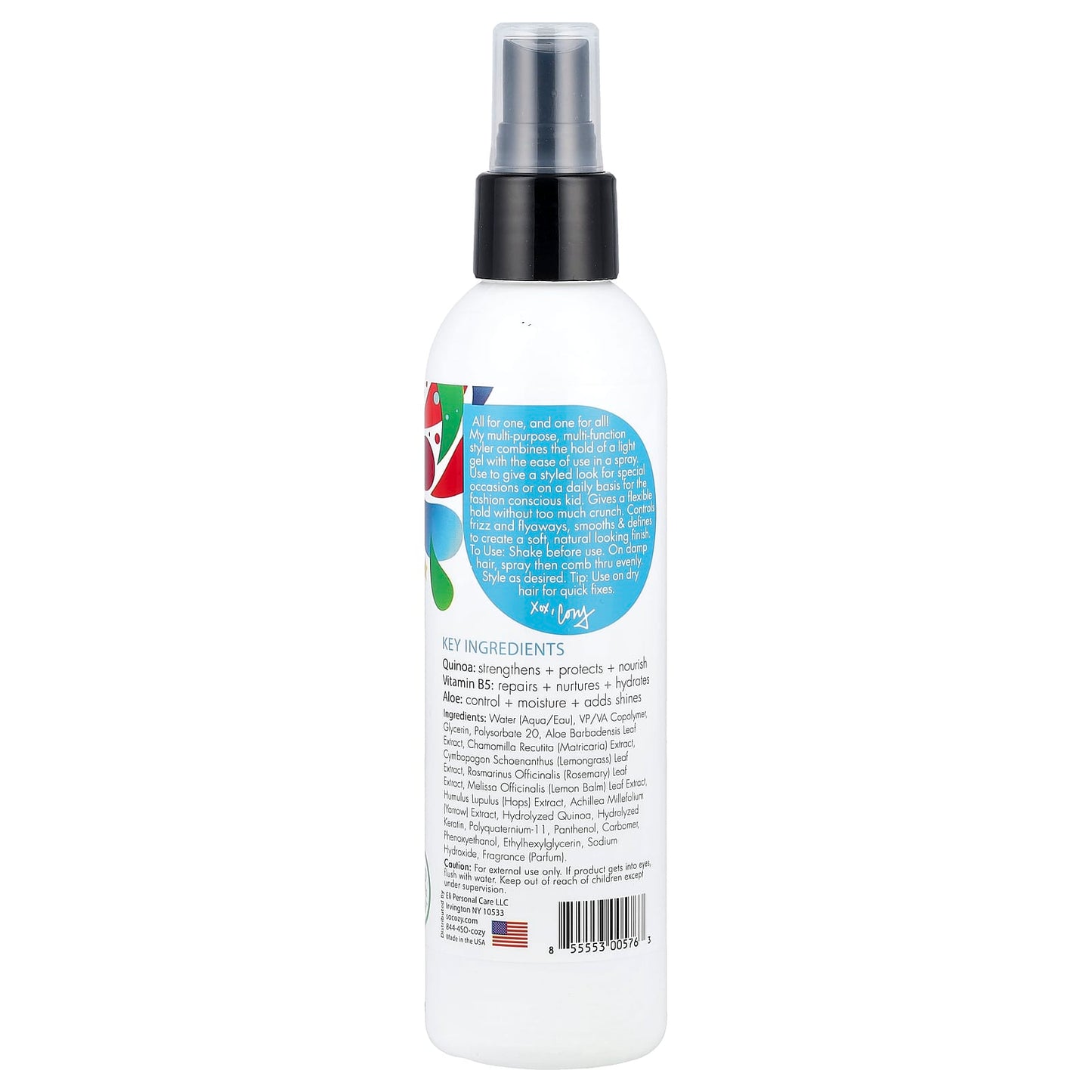 SoCozy, Kids, Multi Styler, All-For-One Styling Aid, All Hair Types, 5.2 fl oz (154 ml) - Image 2
