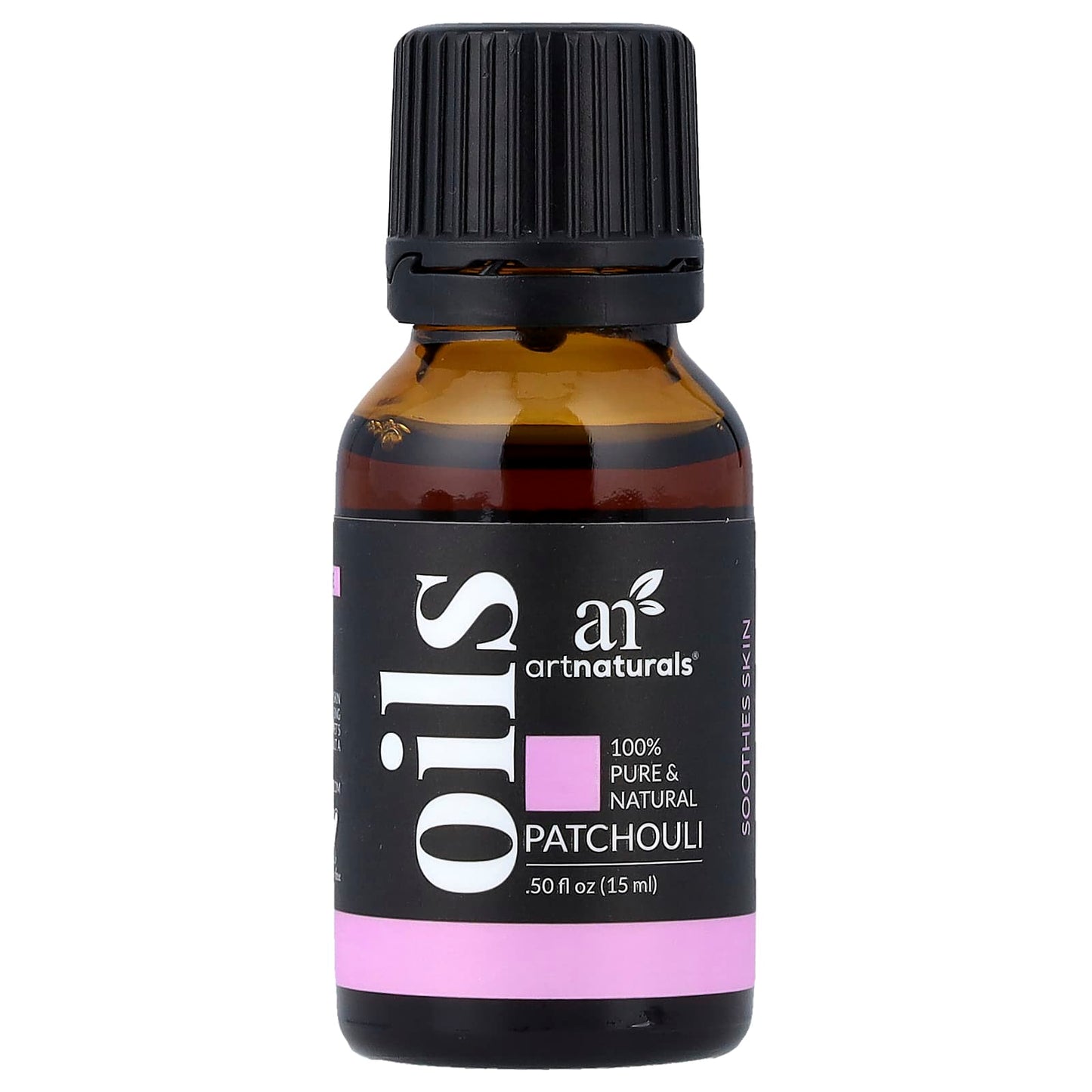 Patchouli Essential Oil for Balance & Relaxation, 0.5 fl oz (15 ml) - Image 1