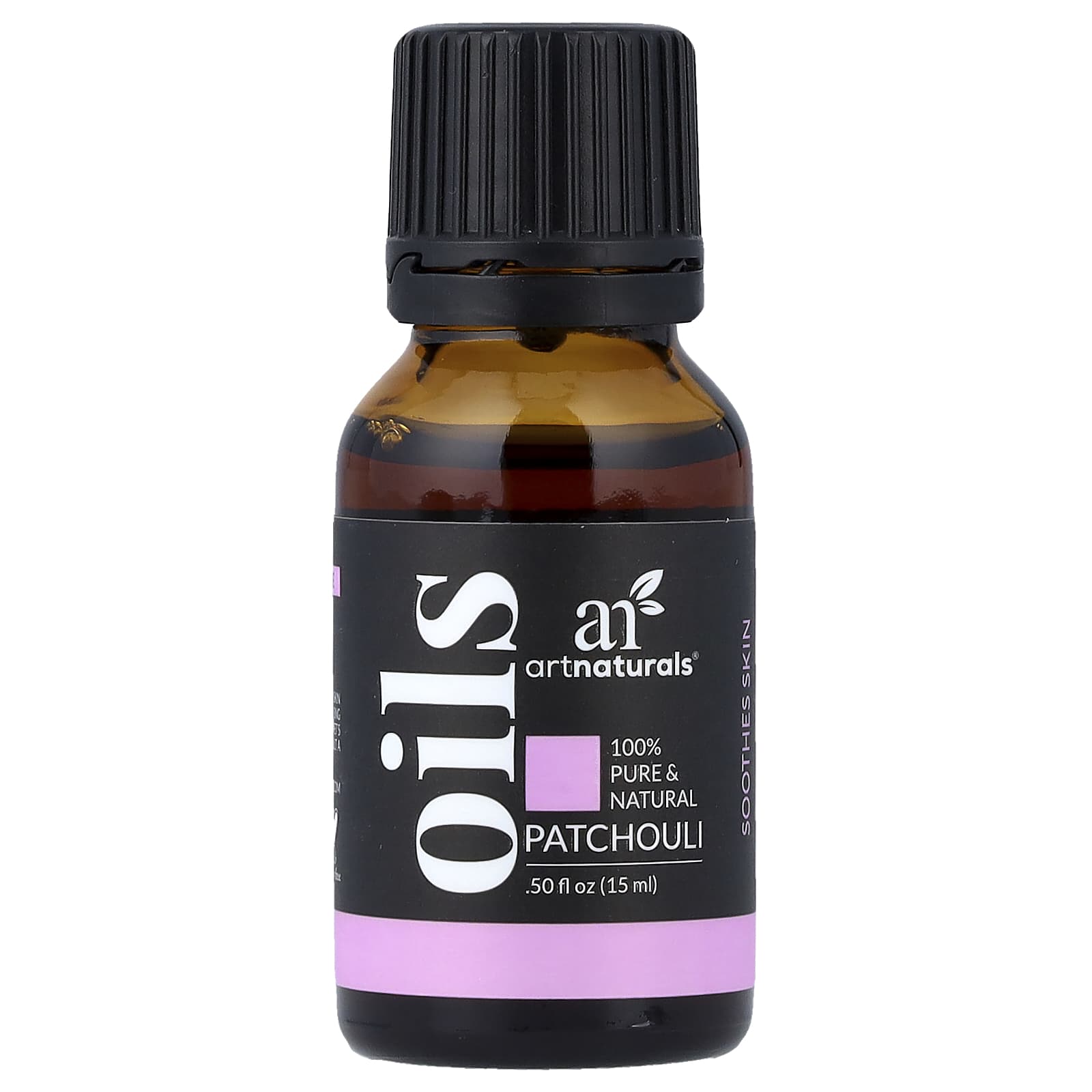 Patchouli Essential Oil for Balance & Relaxation, 0.5 fl oz (15 ml) - Image 1