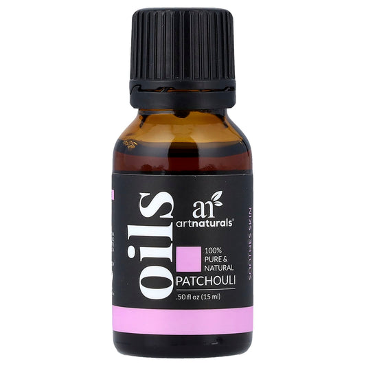 Patchouli Essential Oil for Balance & Relaxation, 0.5 fl oz (15 ml) - Image 1