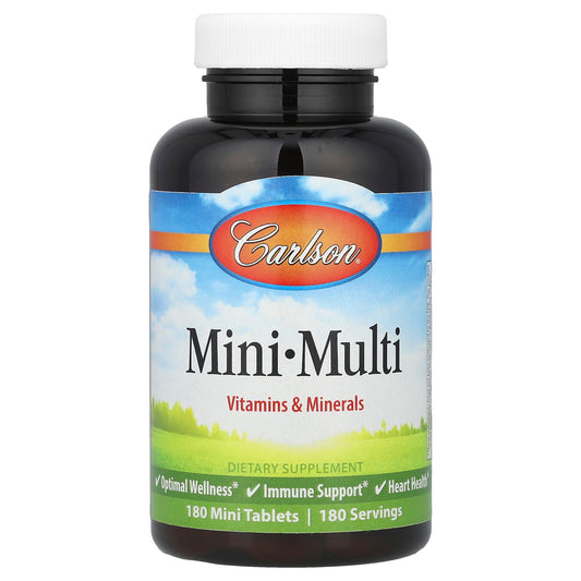 Carlson Mini Multi Vitamins for Optimal Wellness & Immune Support - Image 1