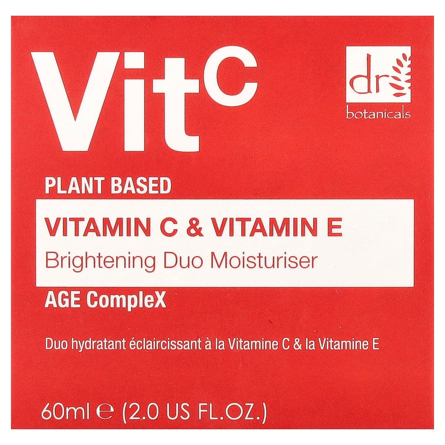 Dr. Botanicals Vitamin C & E Brightening Moisturizer, 60ml - Image 2