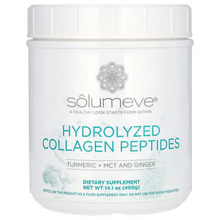 Boost Collagen, Skin, and Hair with Solumeve's Turmeric & MCT Powder Supplement