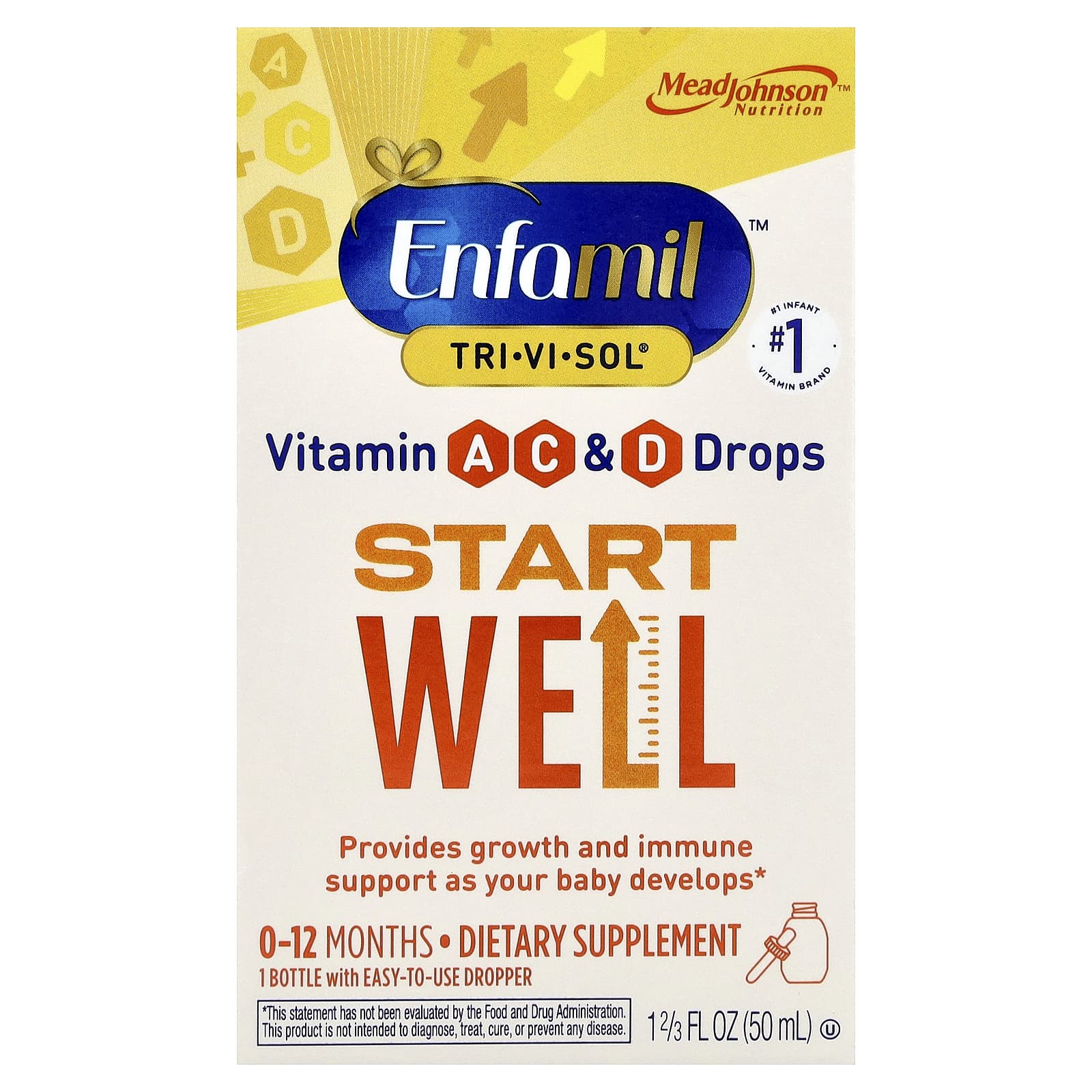 Enfamil Poly Vi Sol Liquid Multivitamin Supplement for Infants - Image 1