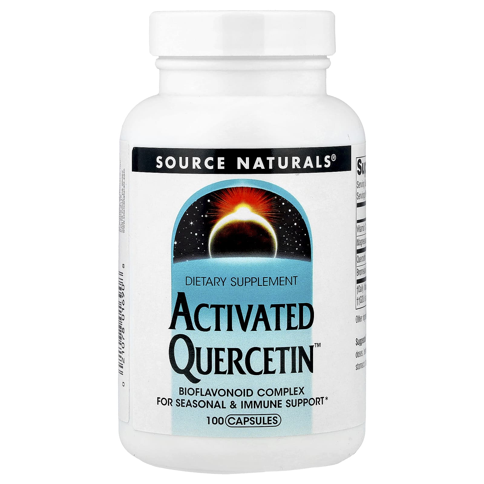 Source Naturals, Activated Quercetin™, 100 Capsules - Image 1