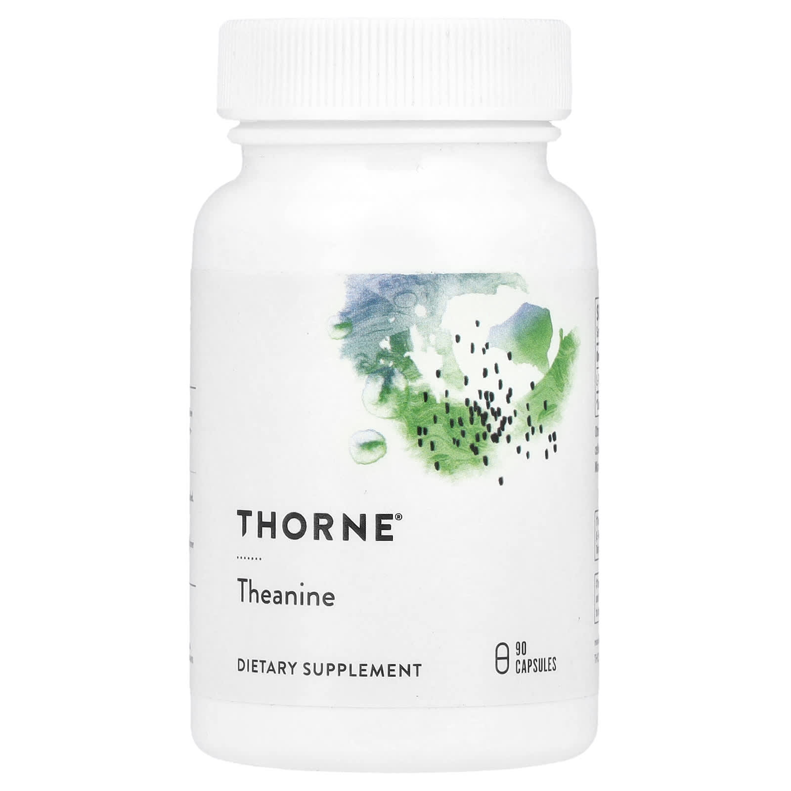 Thorne, Theanine, 90 Capsules (200 mg per Capsule) - Image 1