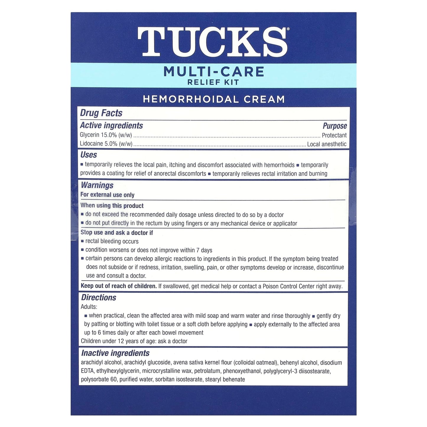 Tucks, Mult-Care Relief Kit, 1 Kit - Image 2