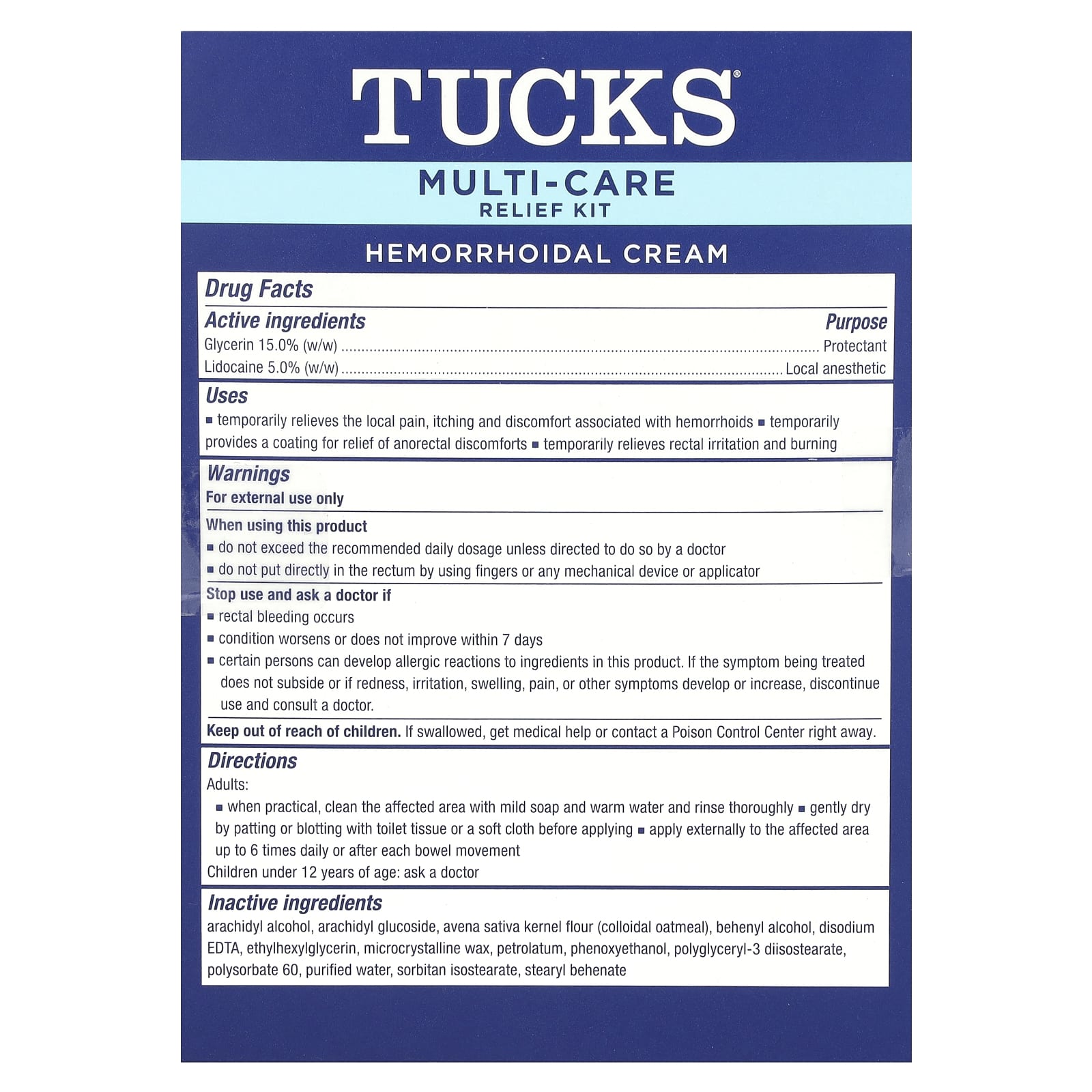 Tucks, Mult-Care Relief Kit, 1 Kit - Image 2