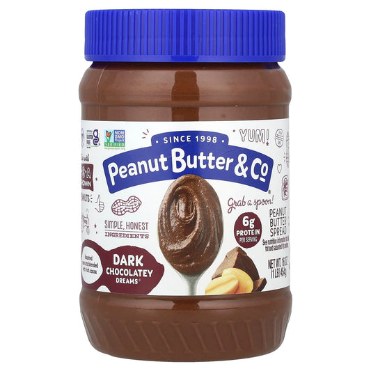 Peanut Butter & Co., Peanut Butter Spread, Dark Chocolatey Dreams®, 16 oz (454 g) - Image 1
