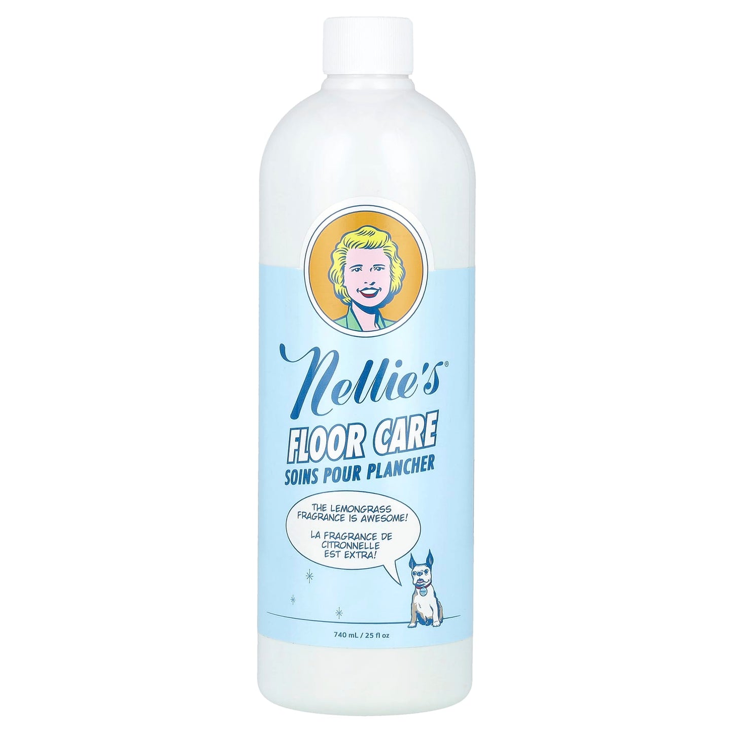 Nellie's, Floor Care, Lemongrass, 25 fl oz (740 ml) - Image 1
