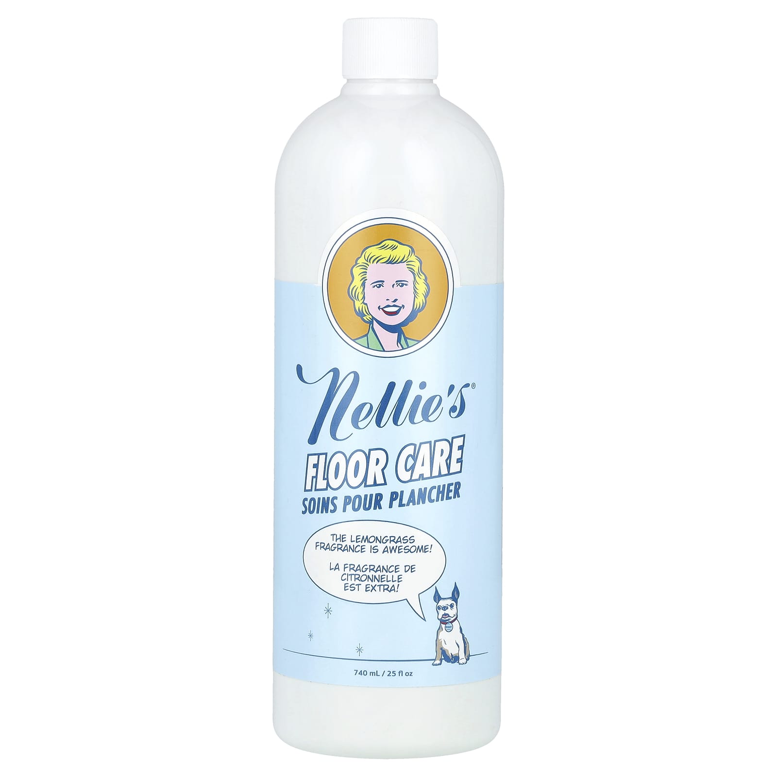 Nellie's, Floor Care, Lemongrass, 25 fl oz (740 ml) - Image 1