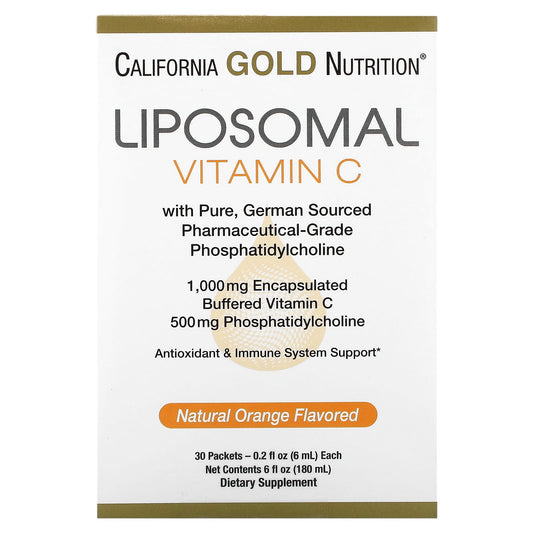 Boost Immunity with Liposomal Vitamin C - 1000mg, 30 Servings - Image 1