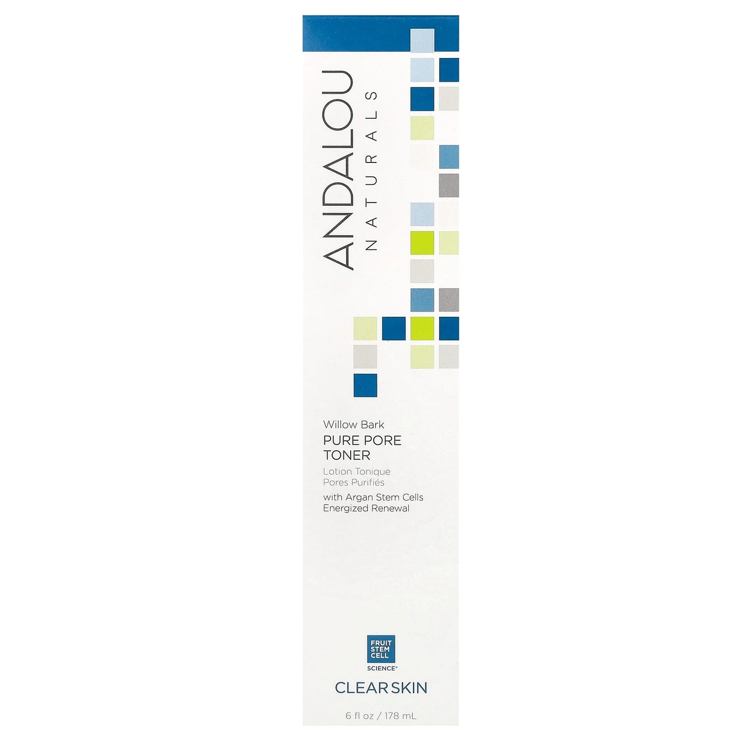 Andalou Naturals Pure Pore Toner Willow Bark, 6 fl oz, Clear Skin Solution - Image 2