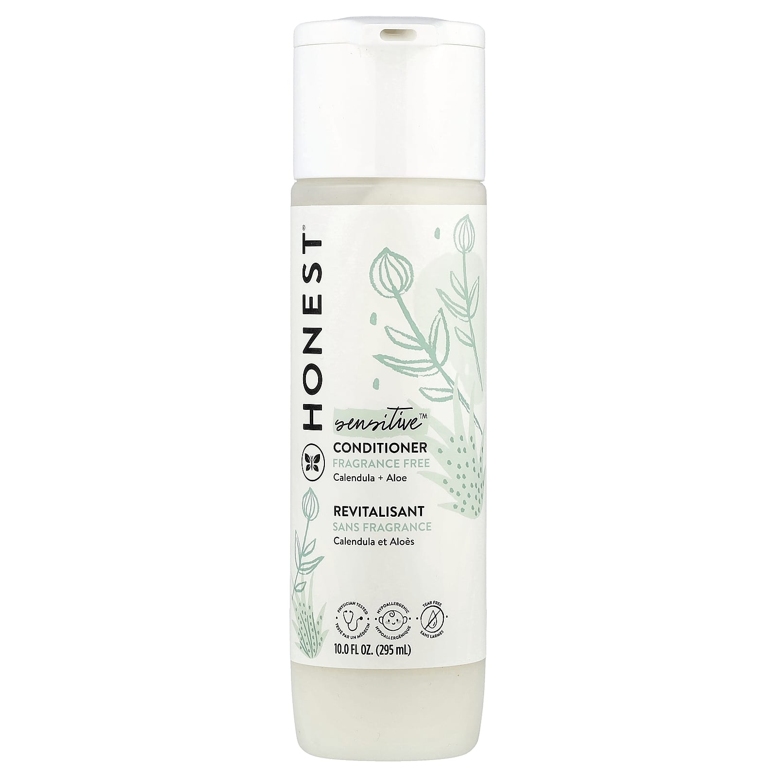 The Honest Company, Sensitive™ Conditioner, Fragrance Free, 10 fl oz (295 ml) - Image 1