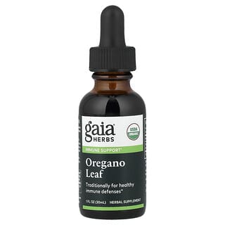 Gaia Herbs USDA Organic Oregano Leaf for Immune Support