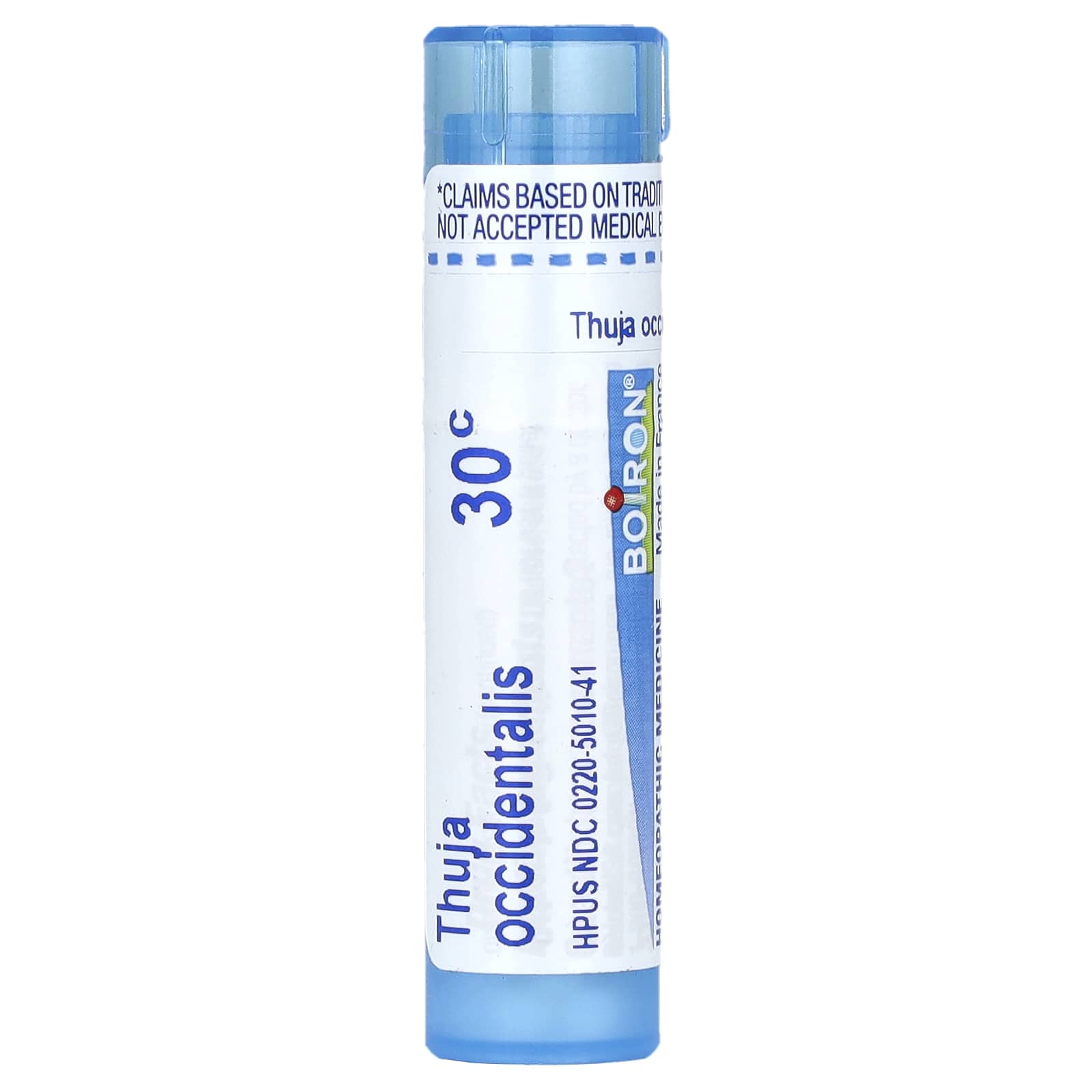 Homeopathic Wart Relief with Thuja Occidentalis 30C, 80 Pellets - Image 1