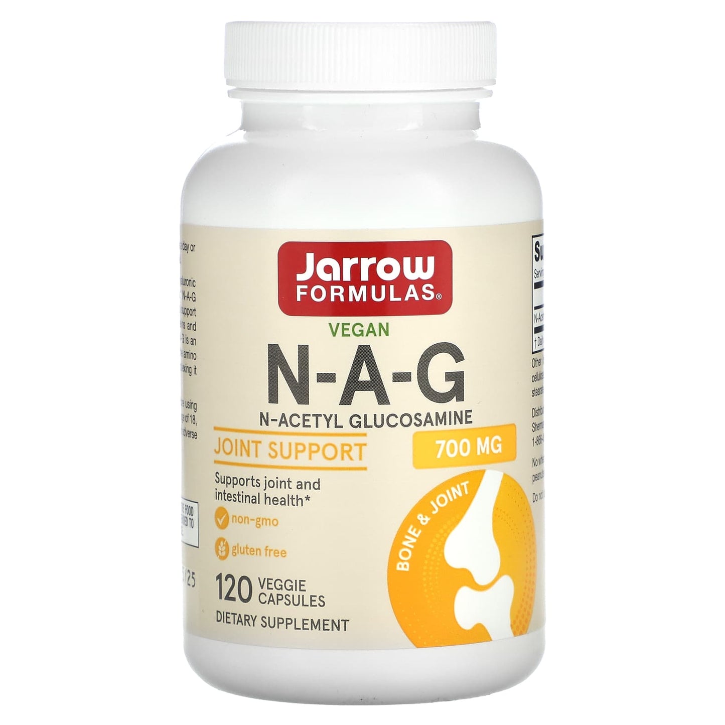 Jarrow Formulas N-Acetyl Glucosamine 700mg Joint Support Supplement - Image 1